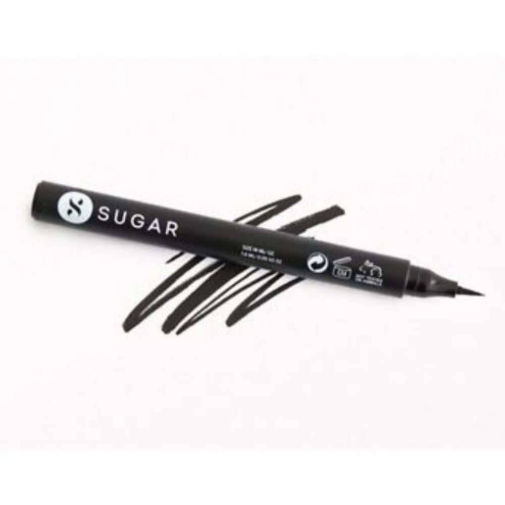 SUGAR COSMETICS new sealed Wingman Waterproof Eyeliner I'll Be Black Eye Liner